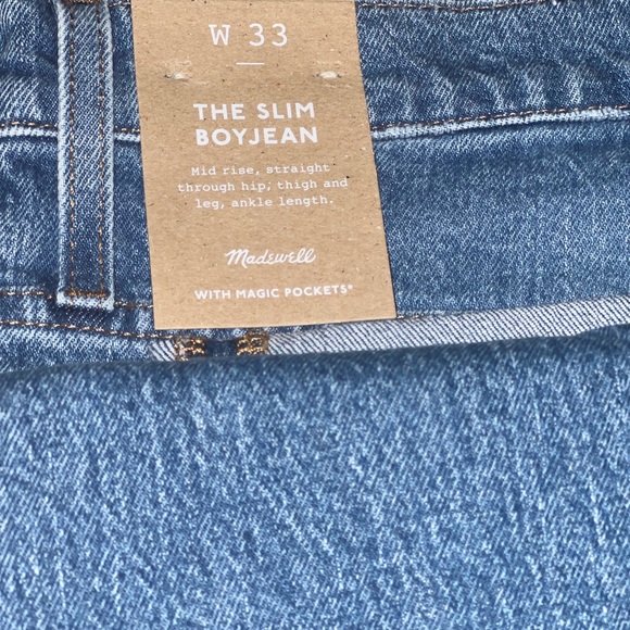 Madewell Denim - NWT Madewell women jeans- size 33